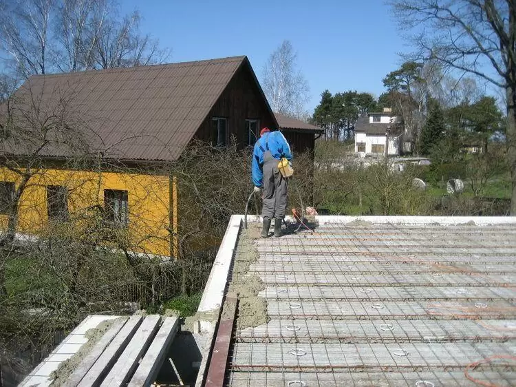 вибрация бетона перекрытия
