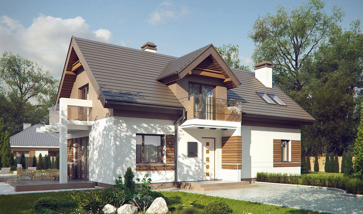 Проект дома в европейском стиле 5-161,1 (z223)