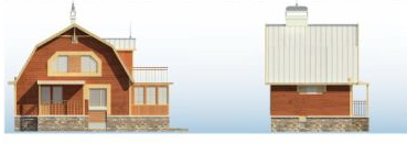 Проект деревянного дома с цокольным этажом 7-171,9